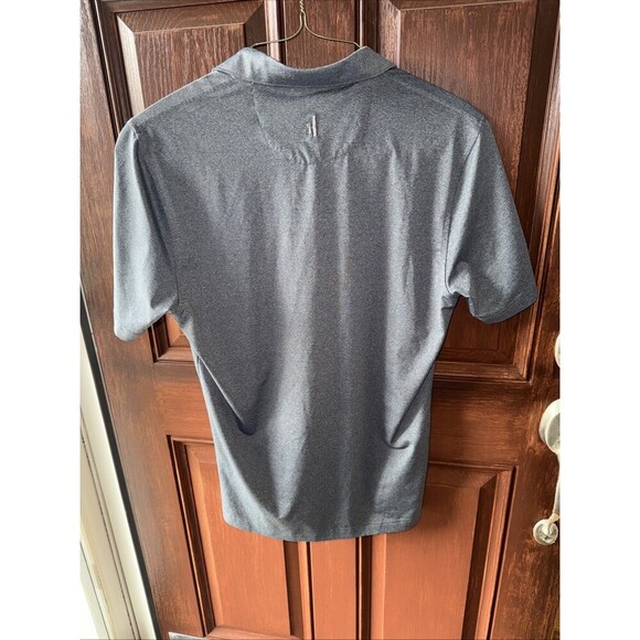 Johnny O Men’s Polo Shirt Small Gray With Trimark Logo - Picture 5 of 6